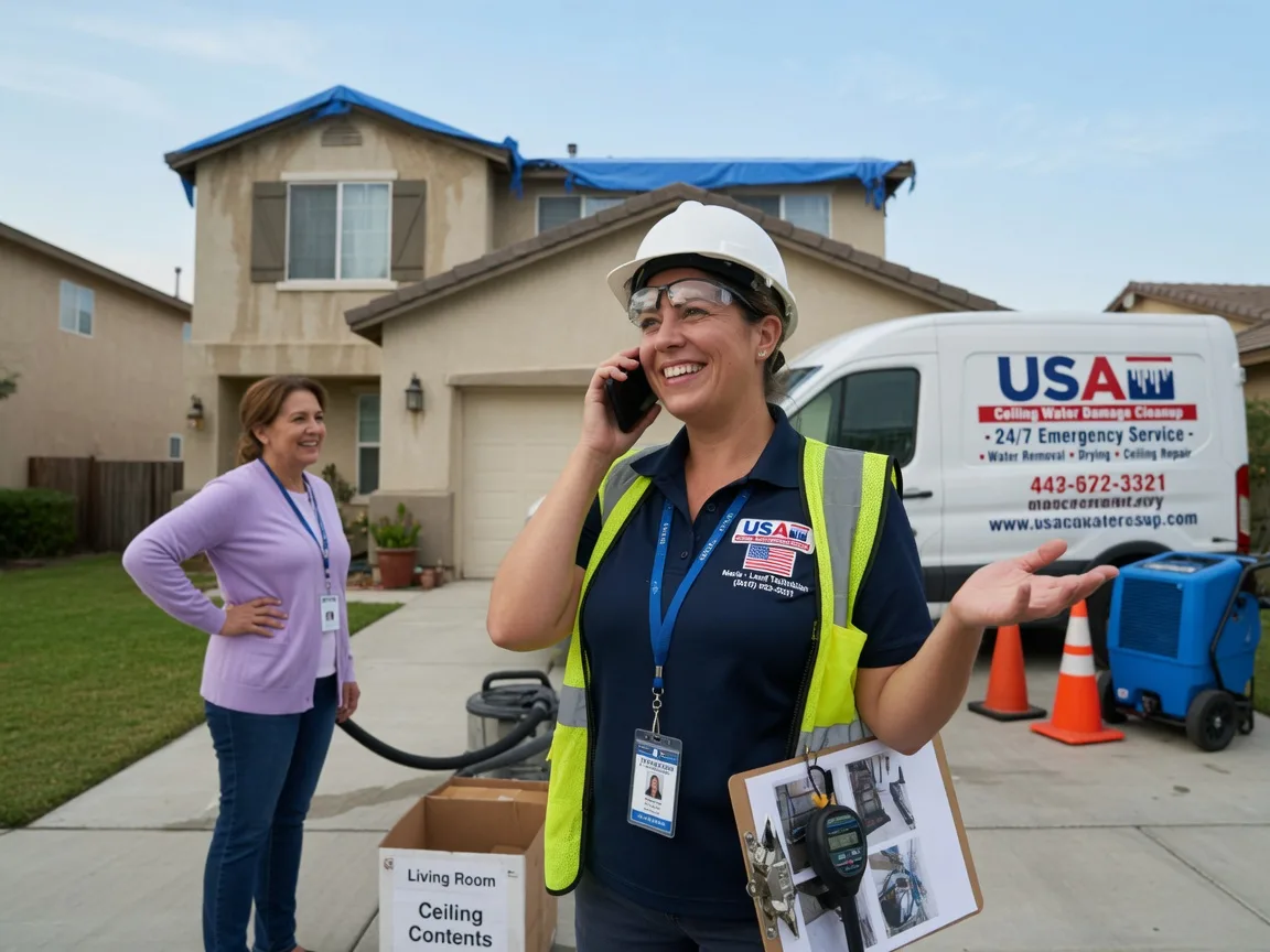 Ceiling Water Damage Restoration Simpson, IL FAQs